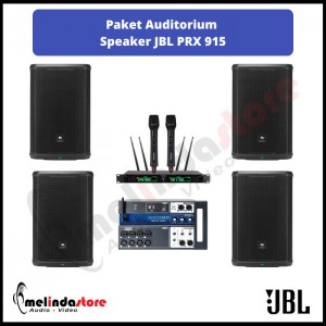 Paket Auditorium Speaker JBL PRX 915 | 4 Speaker